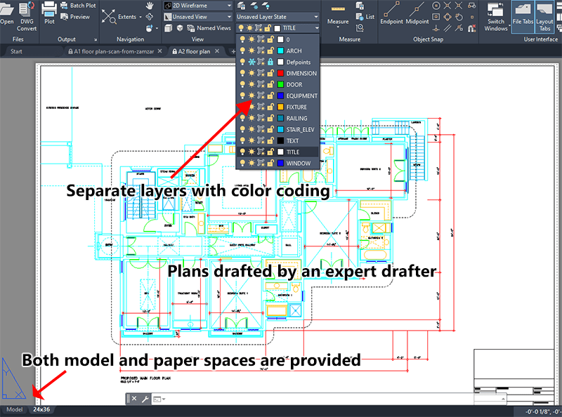 autocad convert image to lines